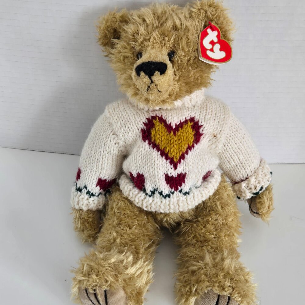 TY Beanie Buddy - Heartley the Bear